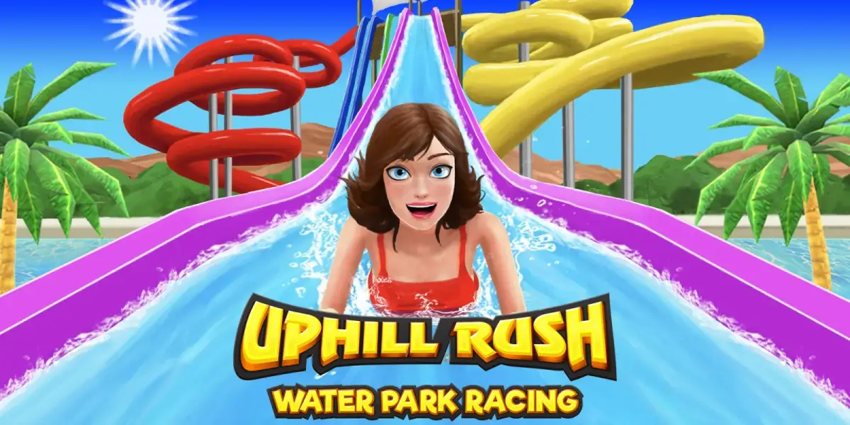 Grafika gry Uphill Rush Water Park Racing