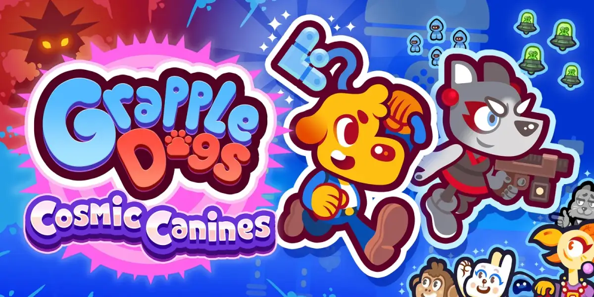 Grafika gry Grapple Dogs: Cosmic Canines