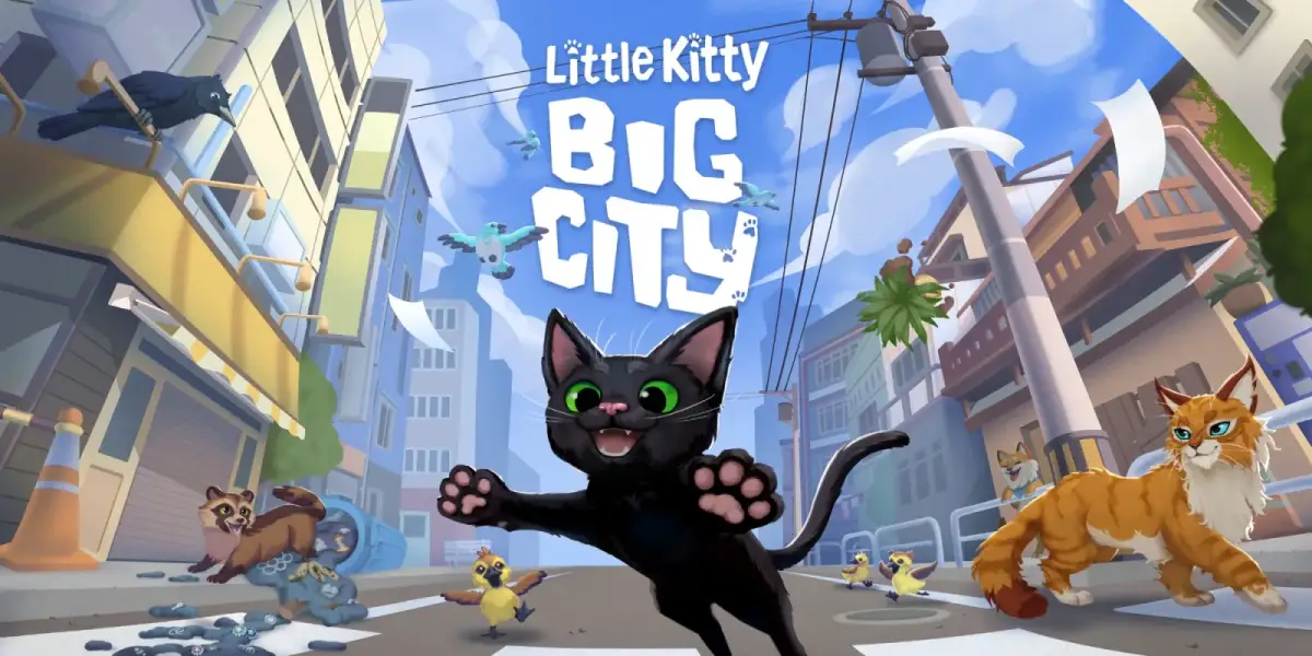 Grafika gry Little Kitty, Big City