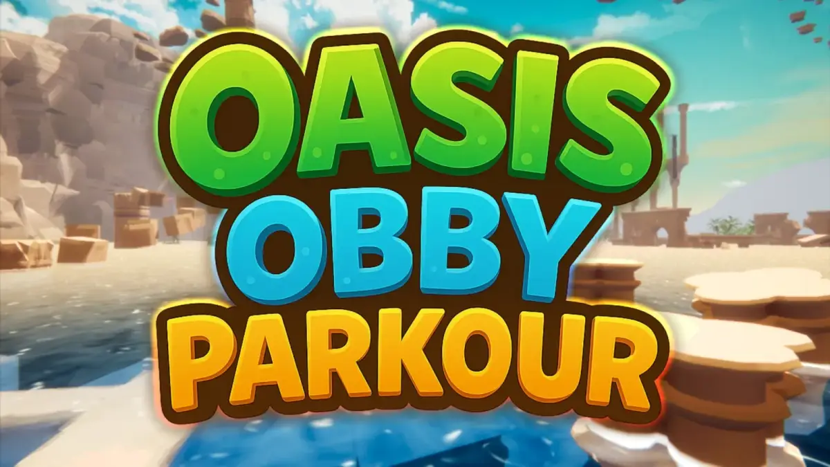 Grafika gry Oasis Obby Parkour