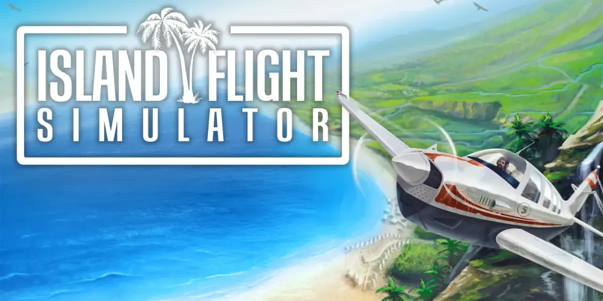 Grafika gry Island Flight Simulator