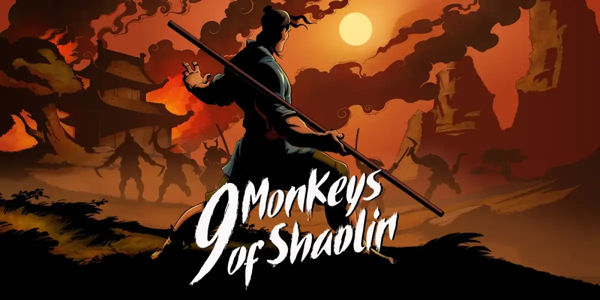 Grafika gry 9 Monkeys of Shaolin