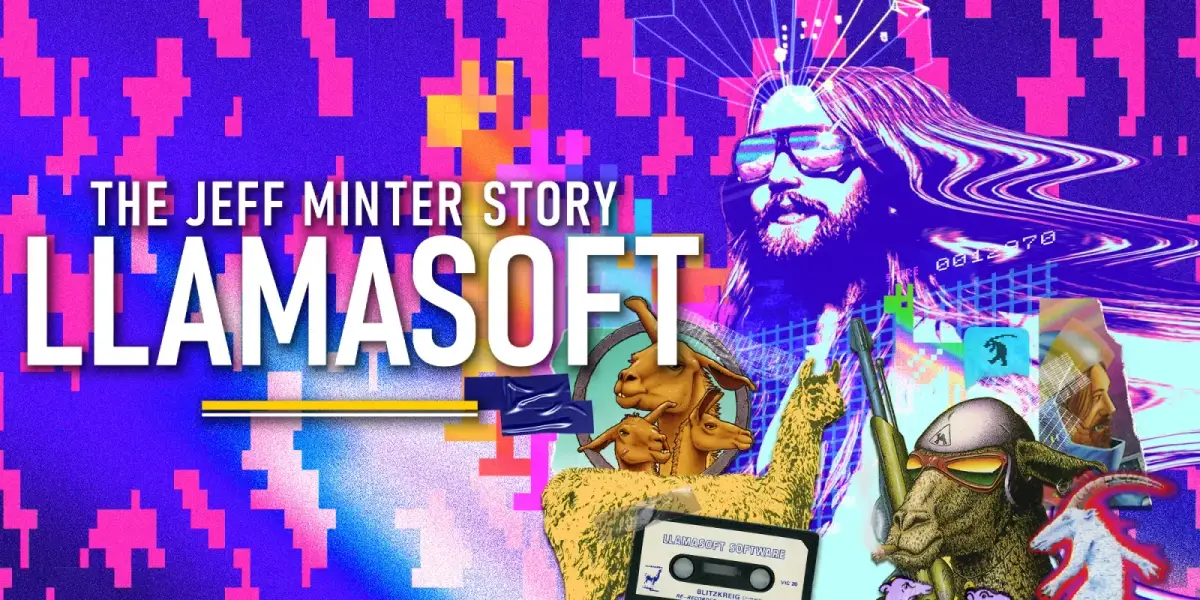 Grafika gry Llamasoft The Jeff Minter Story