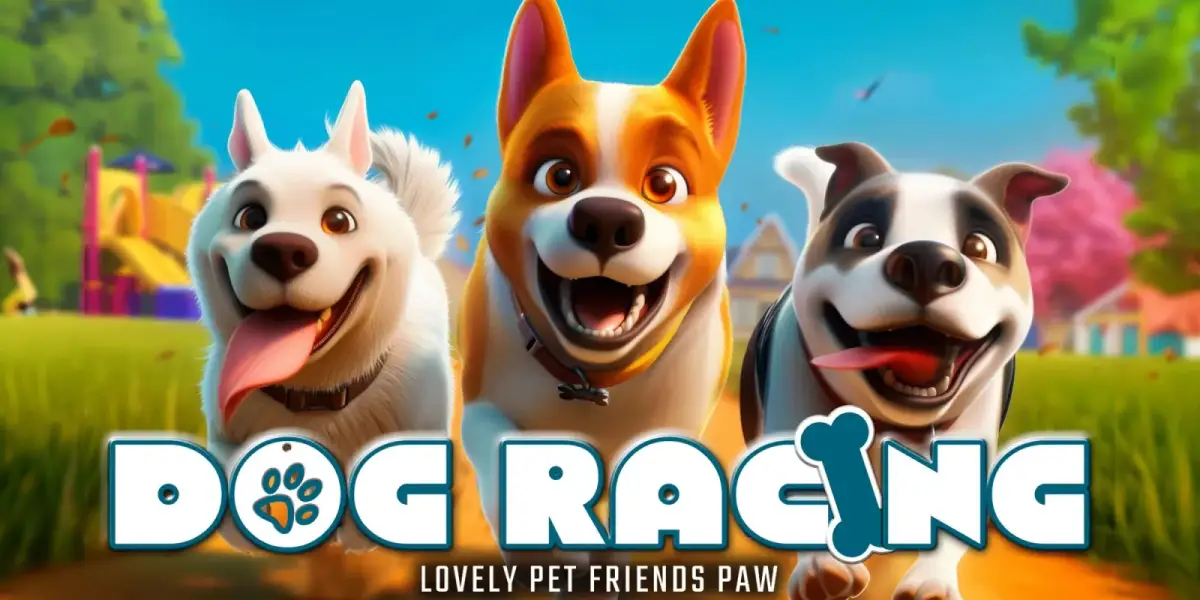 Grafika gry DOG RACING - LOVELY PET FRIENDS PAW