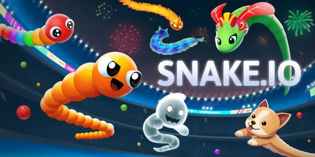 Grafika gry Snake.io
