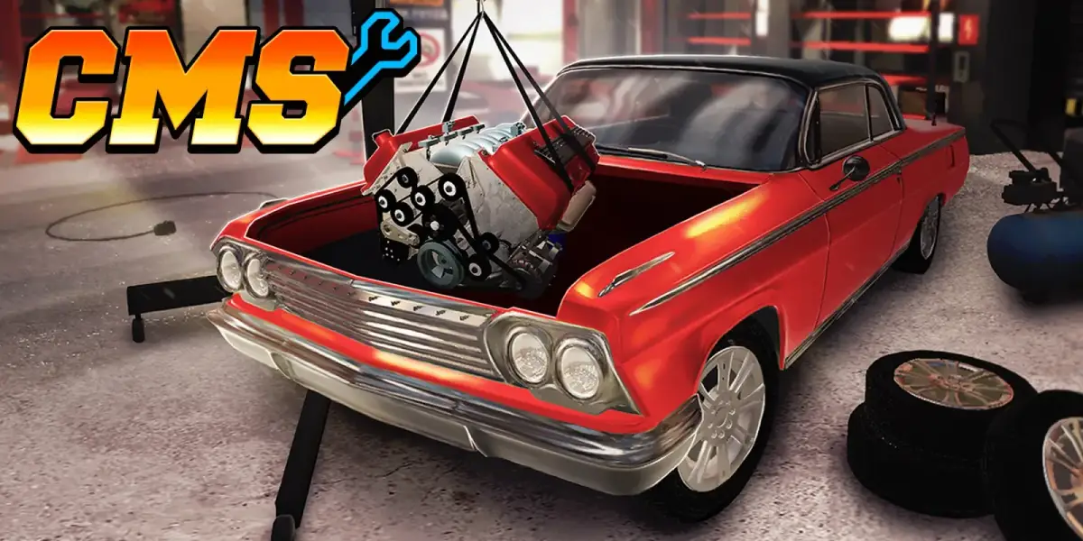 Grafika gry Car Mechanic Simulator