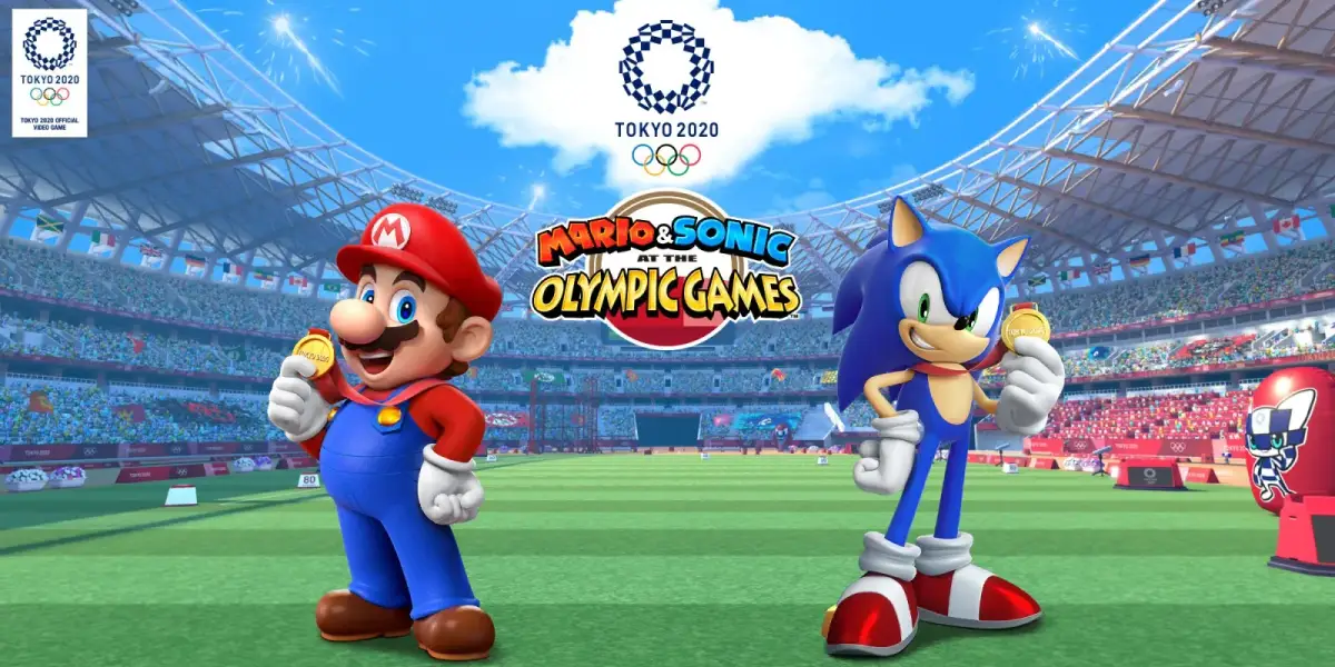 Grafika gry Mario and Sonic at the Olympic Games Tokyo 2020