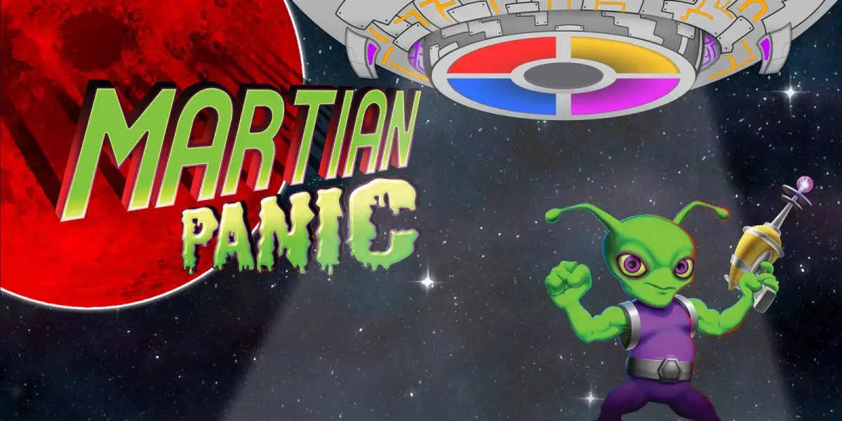 Grafika gry Martian Panic