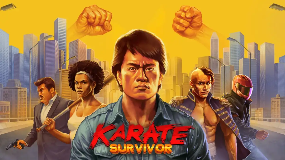 Grafika gry Karate Survivor