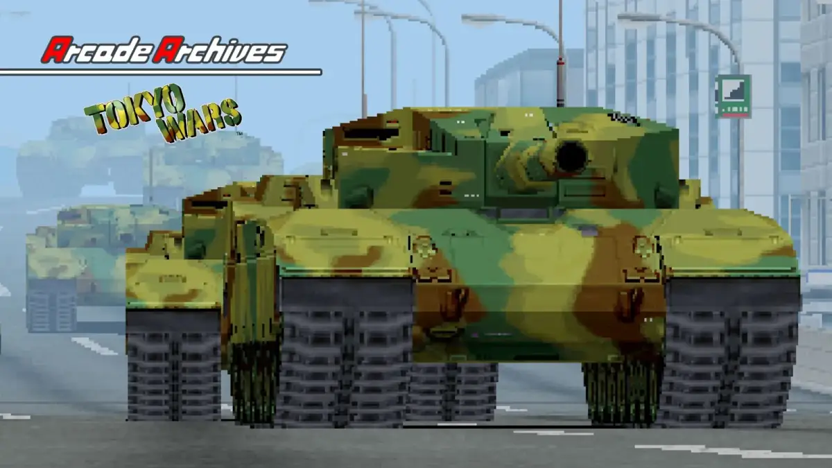 Grafika gry Arcade Archives TOKYO WARS