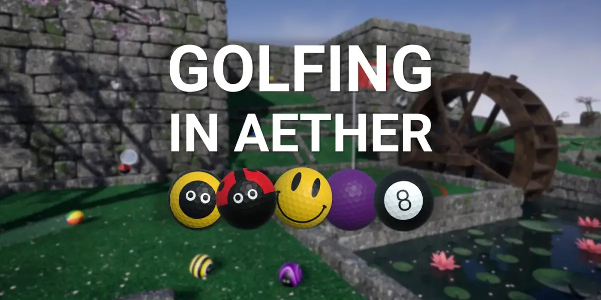 Grafika gry Golfing in Aether