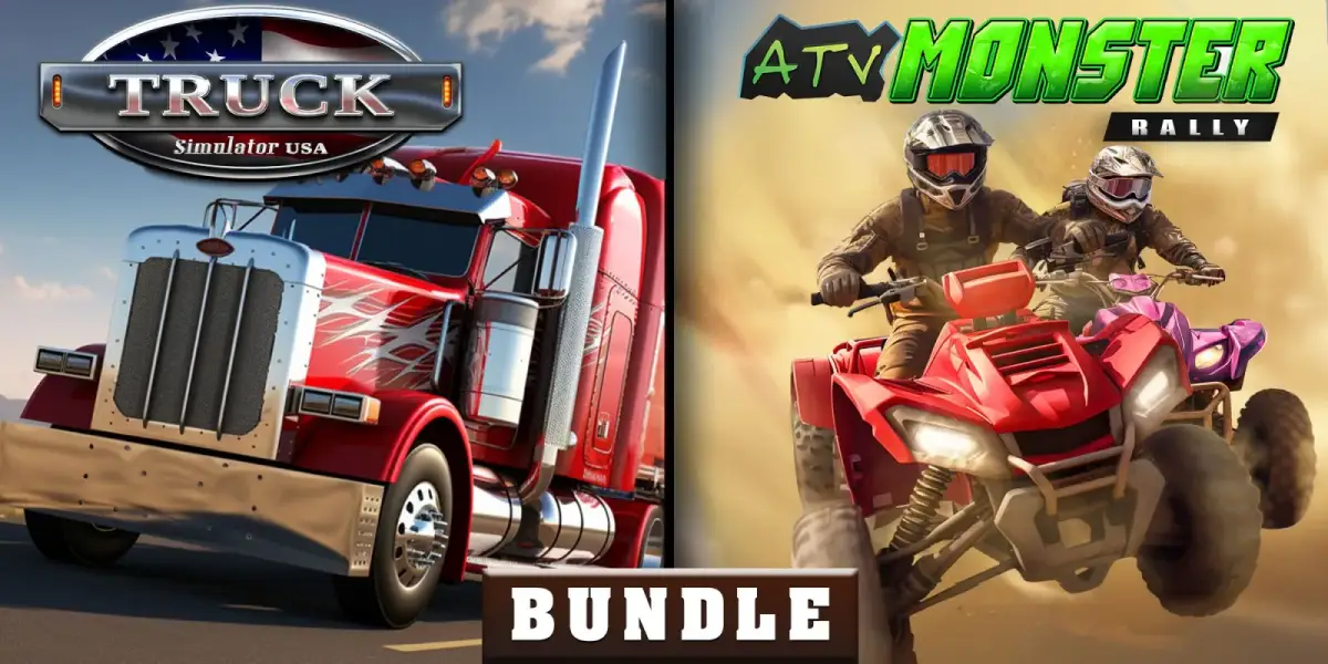 Grafika gry Truck Simulator USA & ATV Monster Rally Bundle