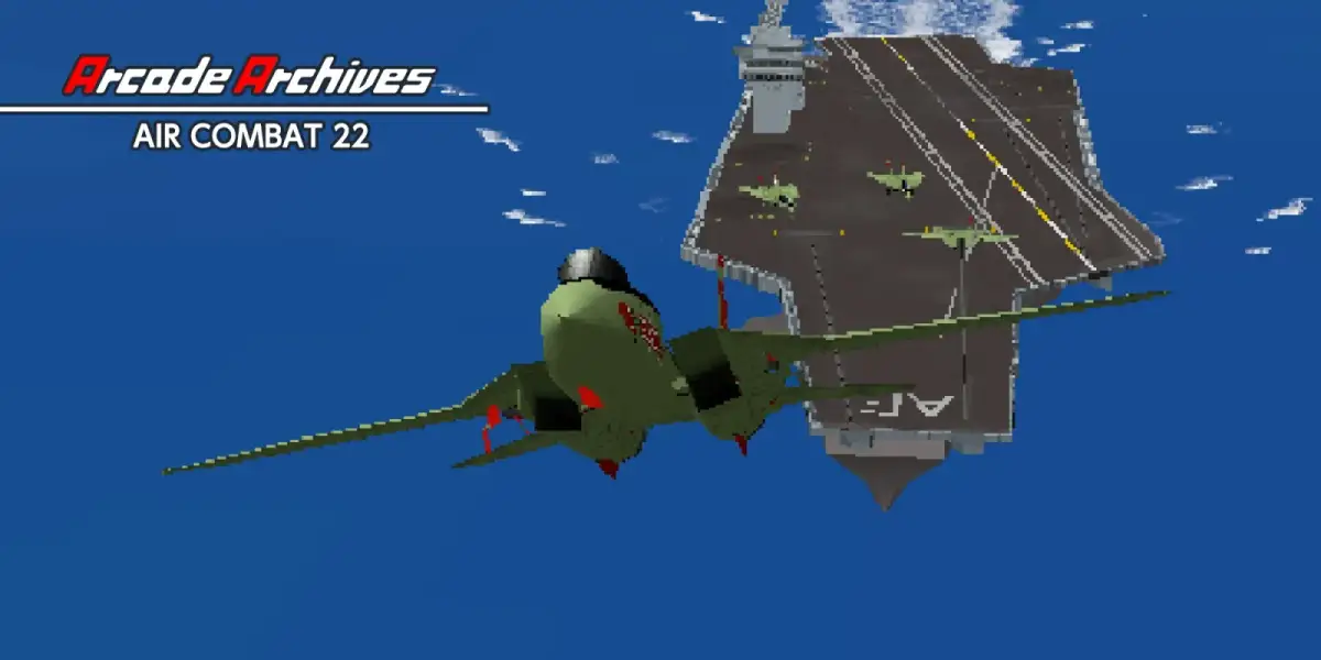 Grafika gry Arcade Archives AIR COMBAT 22