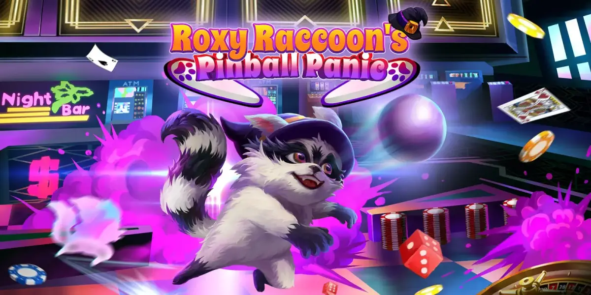 Grafika gry Roxy Raccoon's Pinball Panic