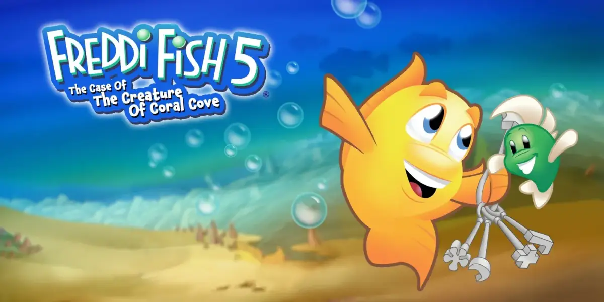 Grafika gry Freddi Fish 5: The Case of the Creature of Coral Cove