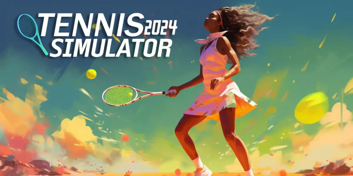 Grafika gry Tennis 2024 Simulator