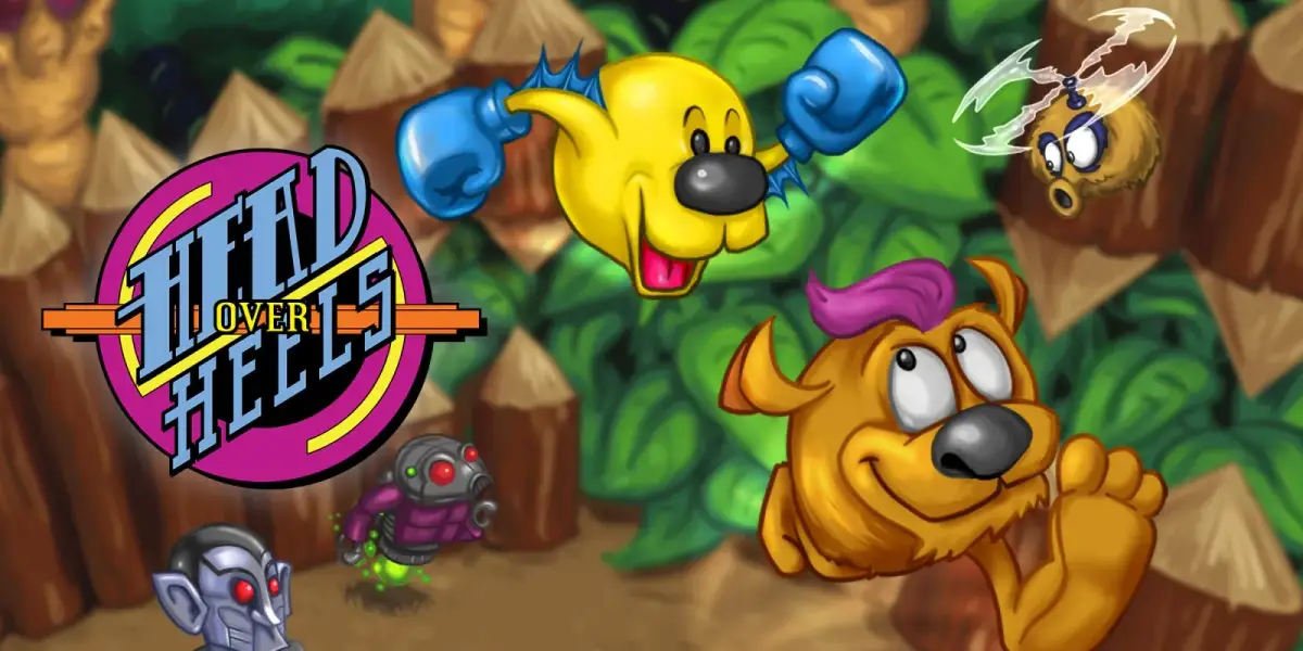 Grafika gry Head over Heels