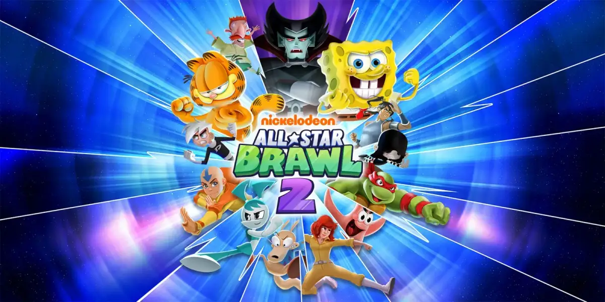 Grafika gry Nickelodeon All-Star Brawl 2