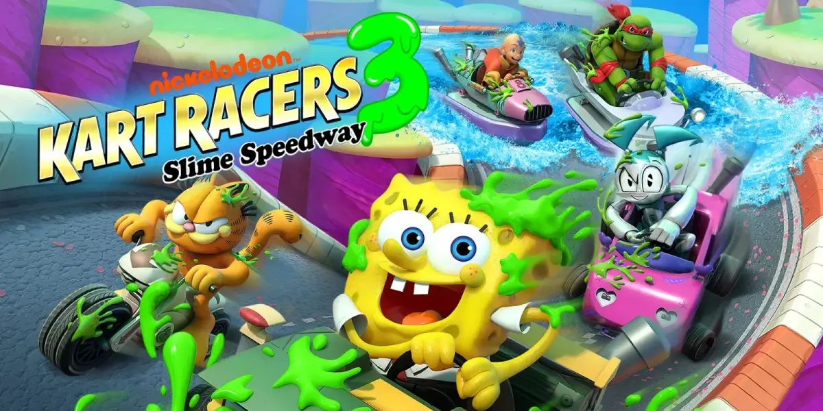 Grafika gry Nickelodeon Kart Racers 3 Slime Speedway