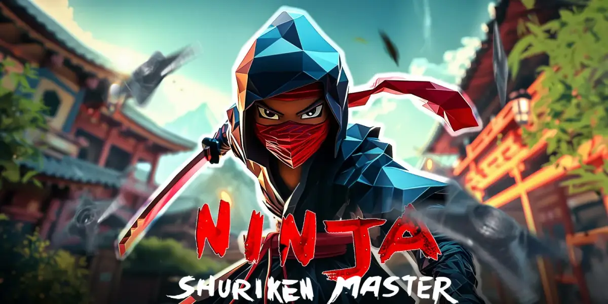 Grafika gry Ninja Shuriken Master