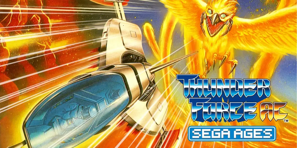 Grafika gry SEGA AGES Thunder Force AC