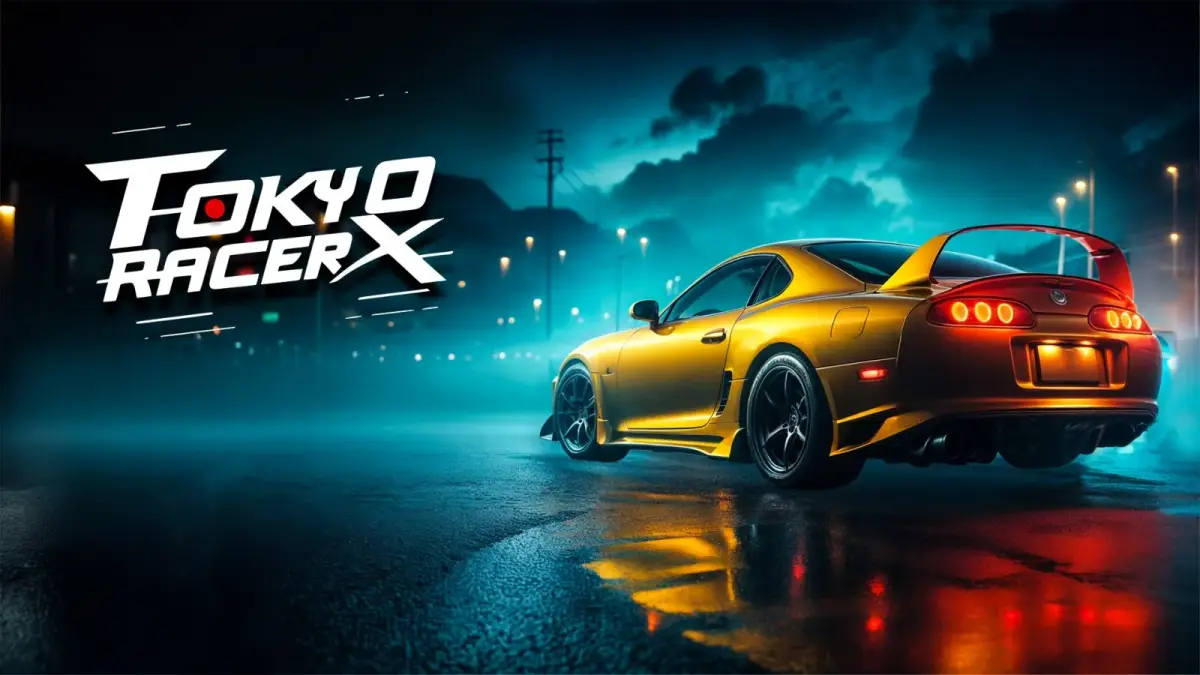 Grafika gry Tokyo Racer X