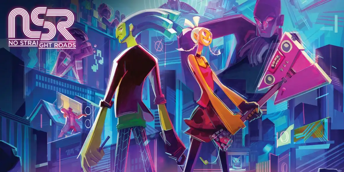 Grafika gry No Straight Roads