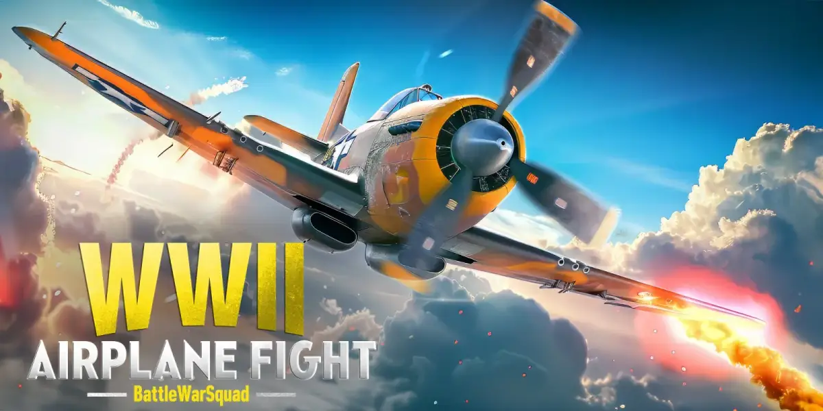 Grafika gry WWII AIRPLANE FIGHT - Battle War Squad