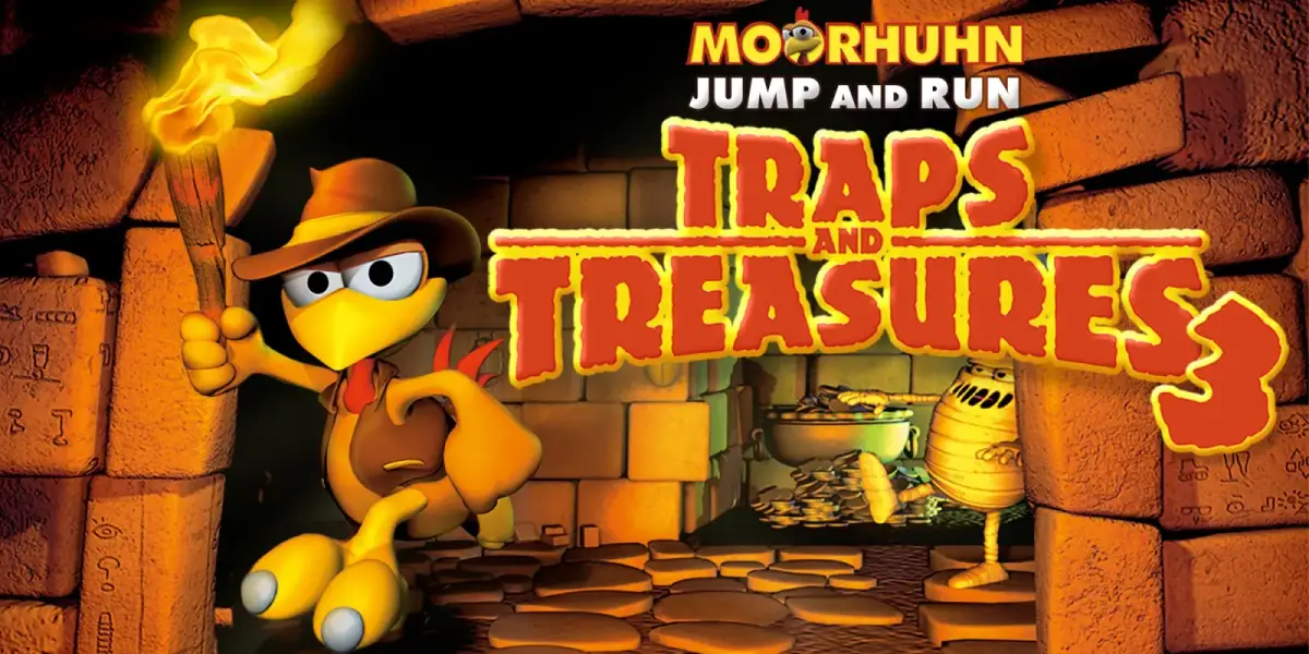 Grafika gry Moorhuhn Jump and Run 'Traps and Treasures 3'