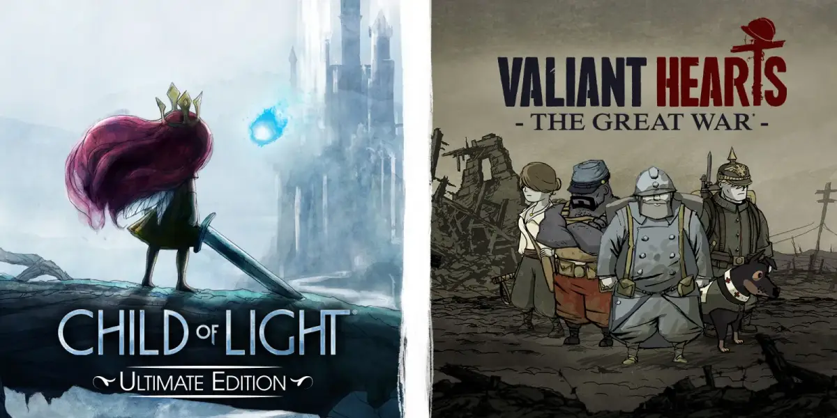 Grafika gry Child of Light Ultimate Edition & Valiant Hearts: The Great War Bundle