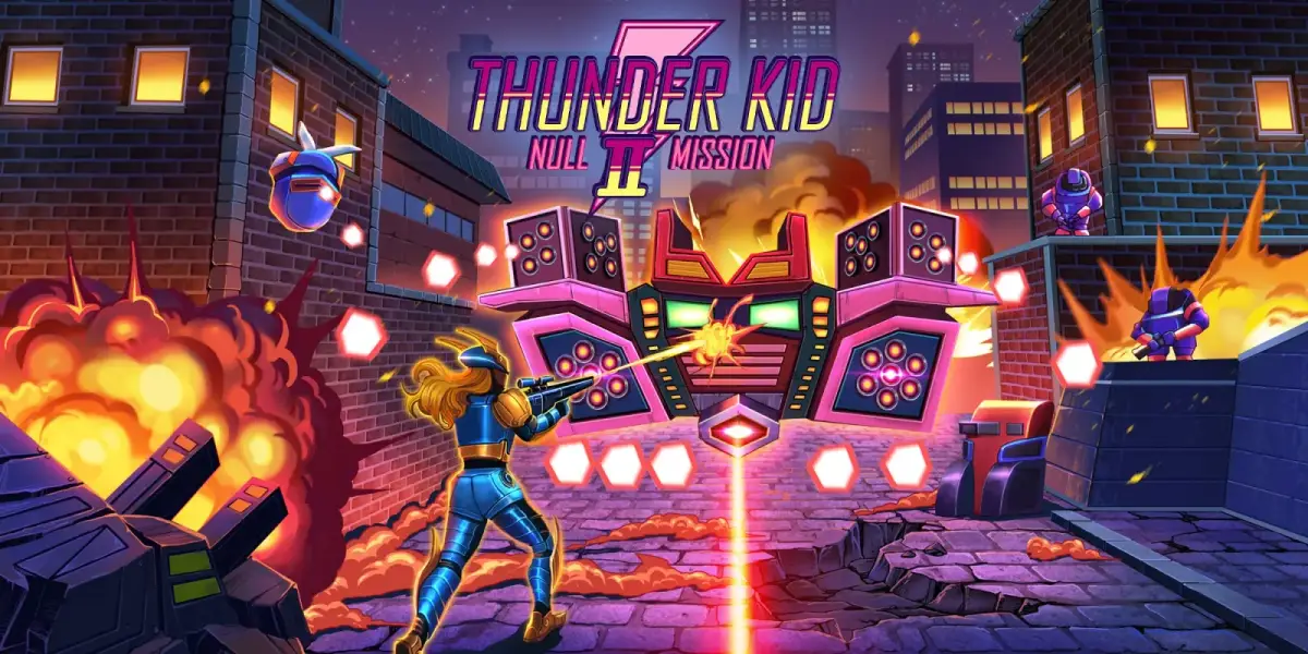 Grafika gry Thunder Kid II: Null Mission