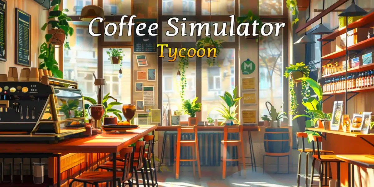 Grafika gry Coffee Simulator Tycoon