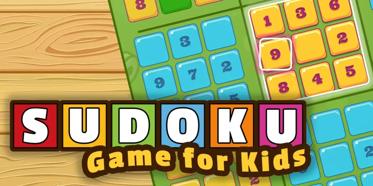 Grafika gry SUDOKU - GAME FOR KIDS