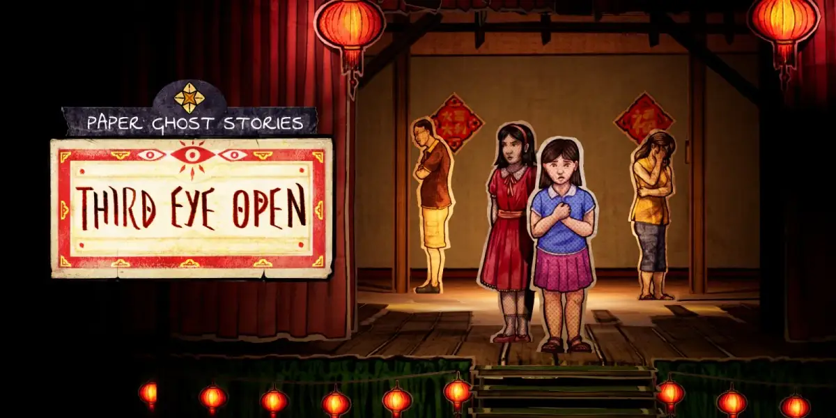 Grafika gry Paper Ghost Stories Third Eye Open