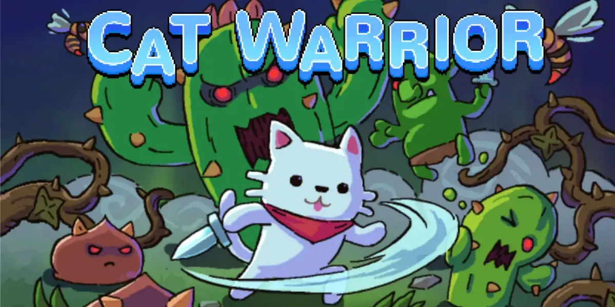 Grafika gry Cat Warrior