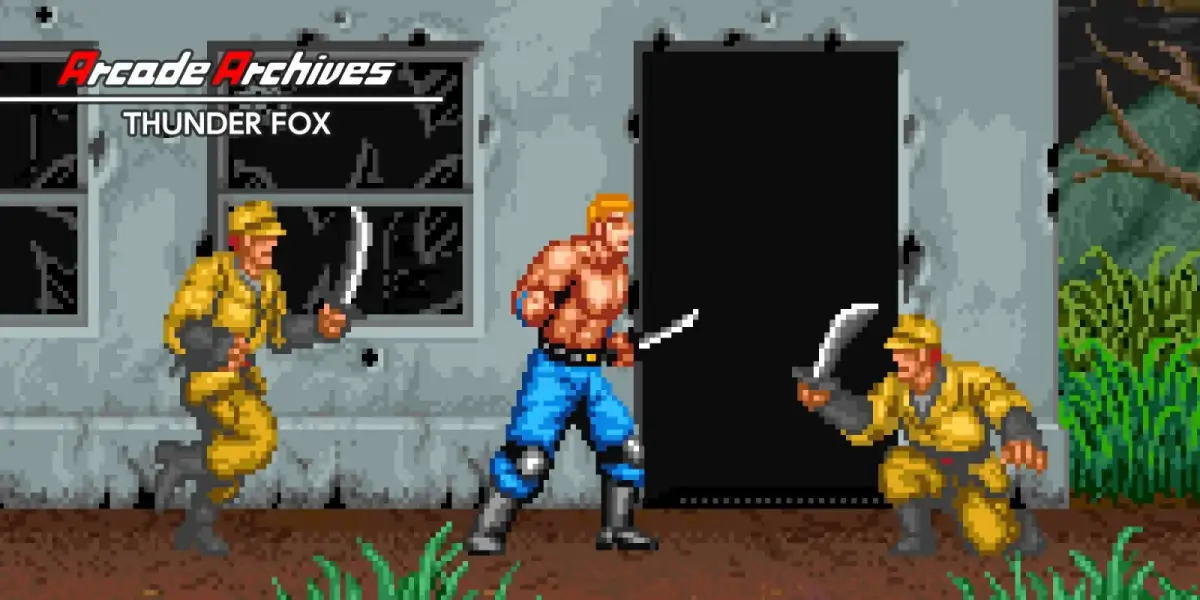 Grafika gry Arcade Archives THUNDER FOX