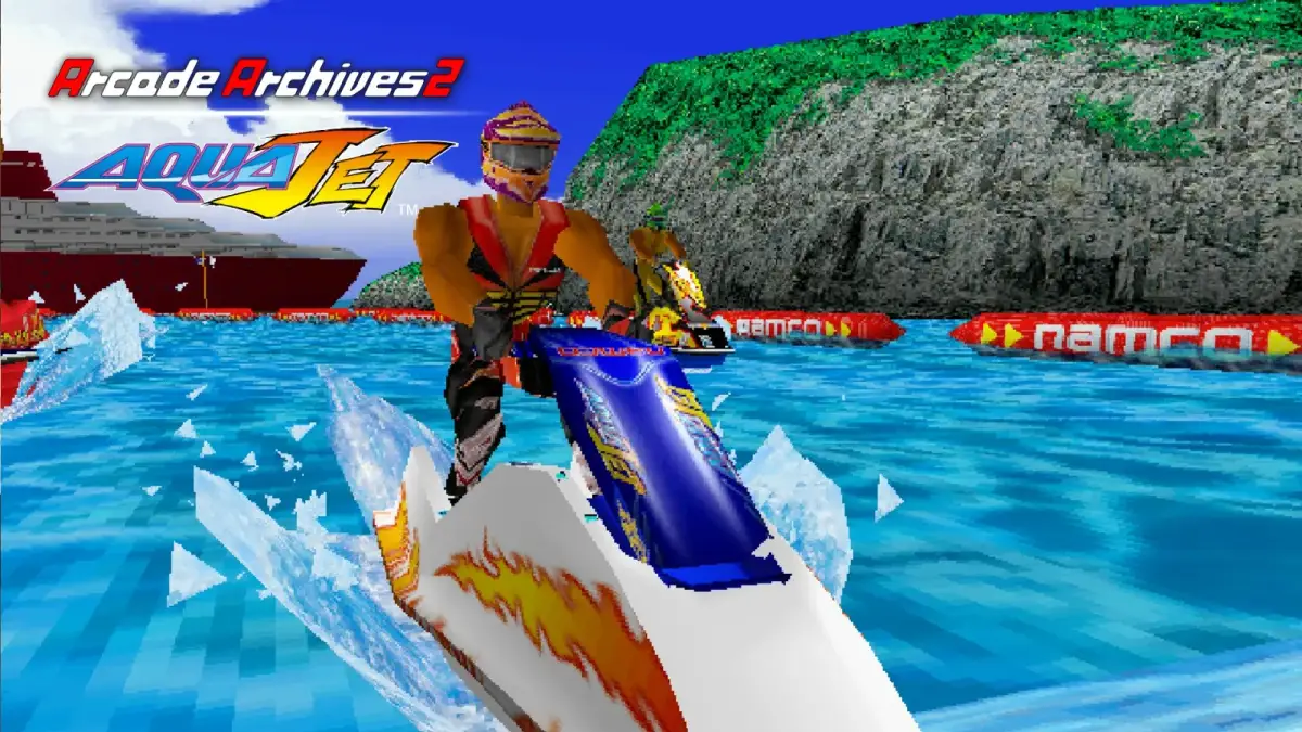 Grafika gry Arcade Archives 2 AQUA JET