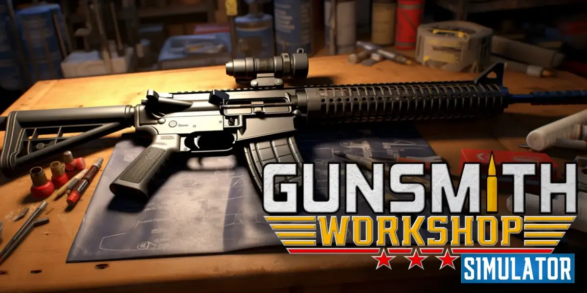 Grafika gry Gunsmith Workshop Simulator