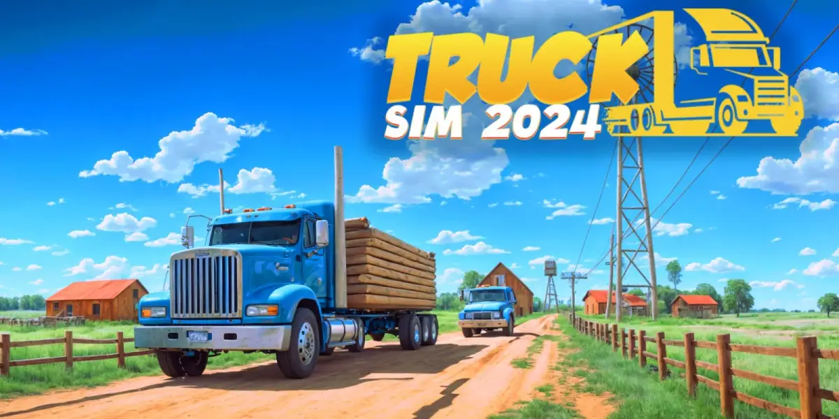 Grafika gry Truck Sim 2024