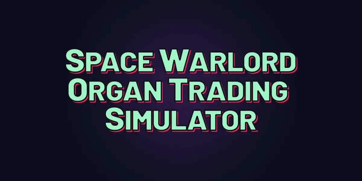 Grafika gry Space Warlord Organ Trading Simulator