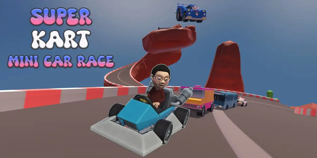 Grafika gry Super Kart Mini Car Race