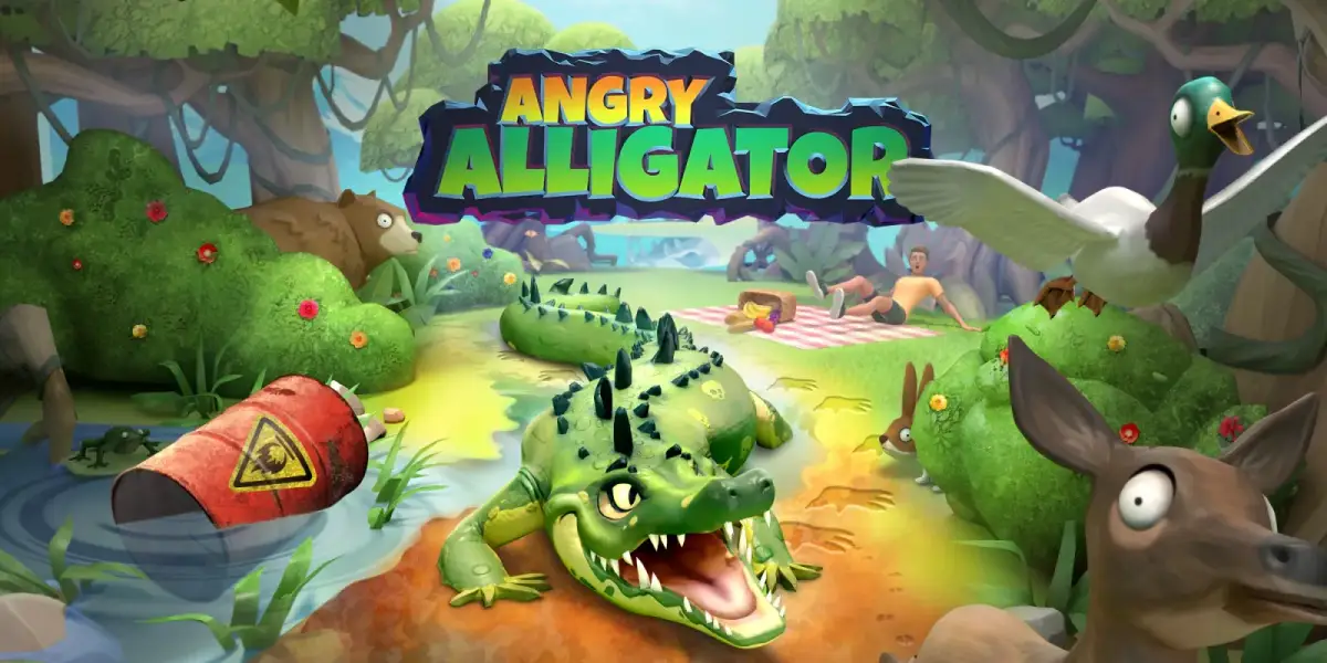 Grafika gry Angry Alligator