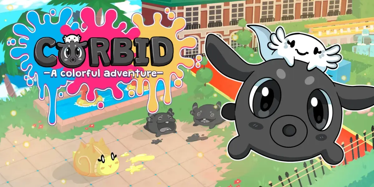 Grafika gry Corbid! A Colorful Adventure