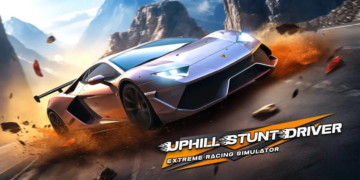 Grafika gry Uphill Stunt Driver: Extreme Racing Simulator