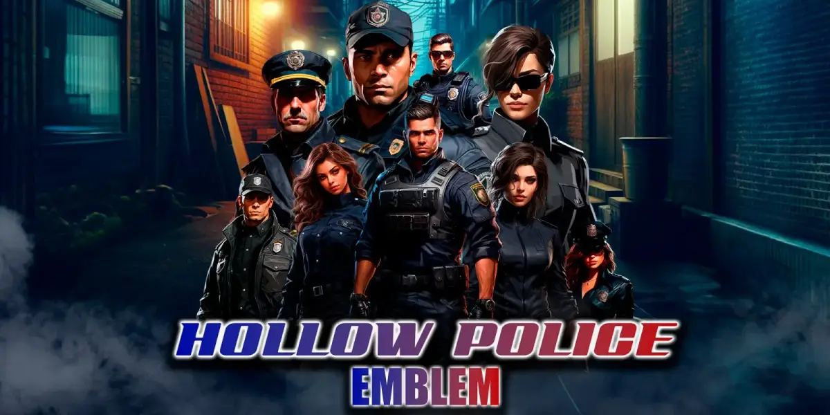 Grafika gry Hollow Police Emblem: The Visual Novel