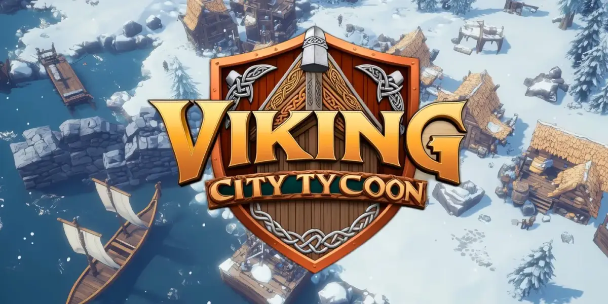 Grafika gry Viking City Tycoon