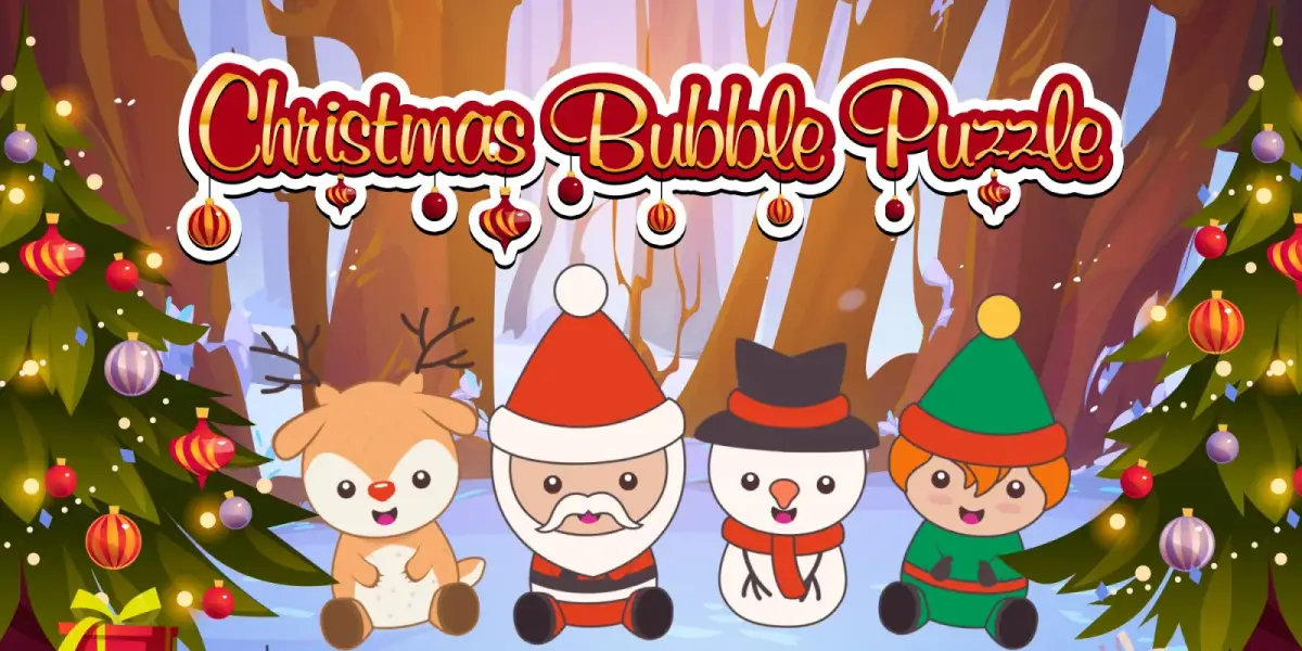 Grafika gry Christmas Bubble Puzzle