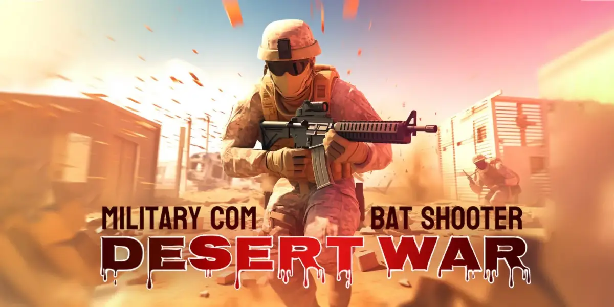 Grafika gry Military Combat Shooter Desert War