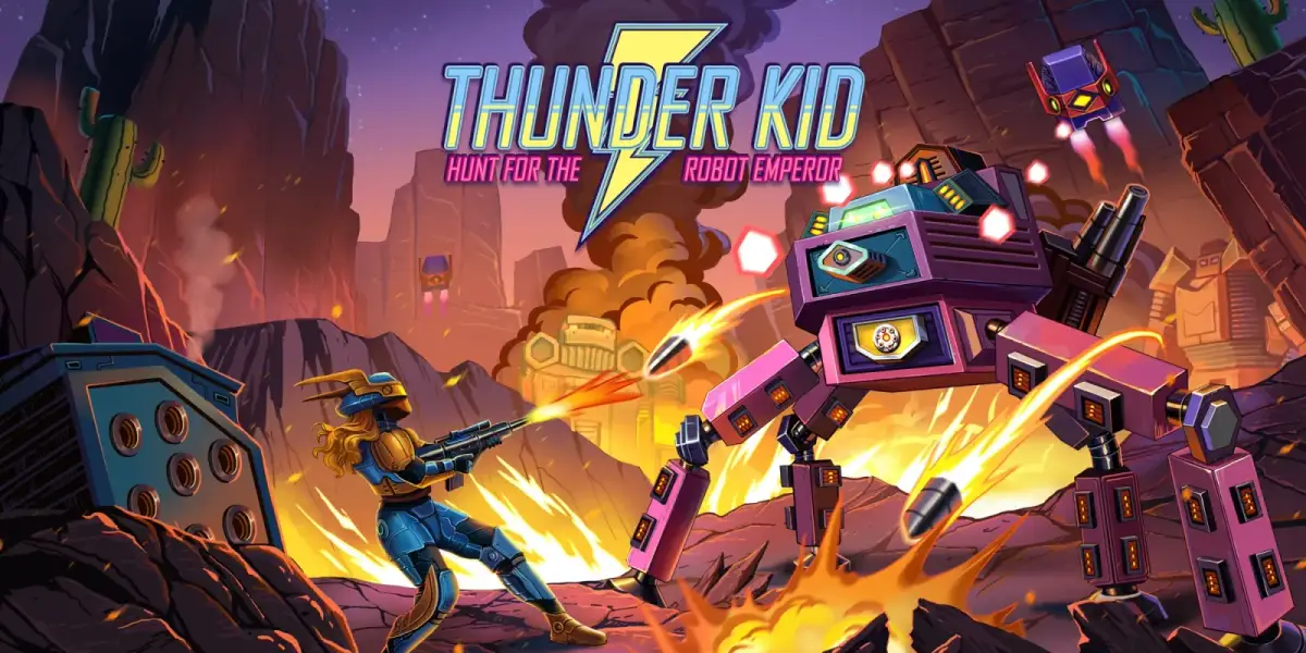 Grafika gry Thunder Kid: Hunt for the Robot Emperor