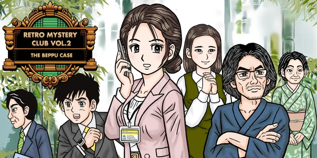 Grafika gry Retro Mystery Club Vol.2: The Beppu Case